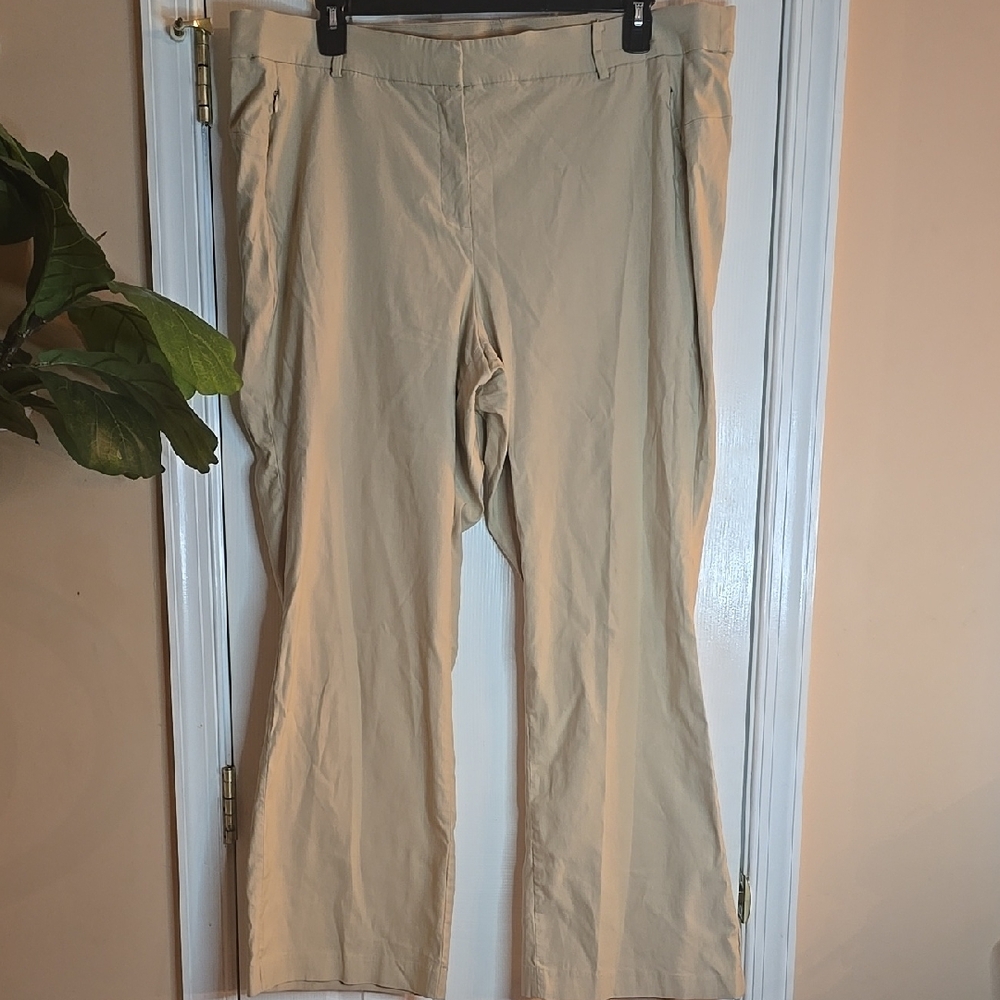 Lane Bryant Tan Women's Trousers
